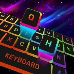 Neon LED Клавиатура: Emoji